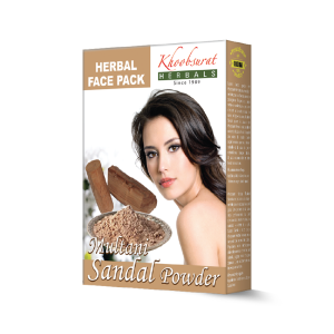 Sandal Powder Herbal 100g Face Pack deep cleans skin by removing dead cells